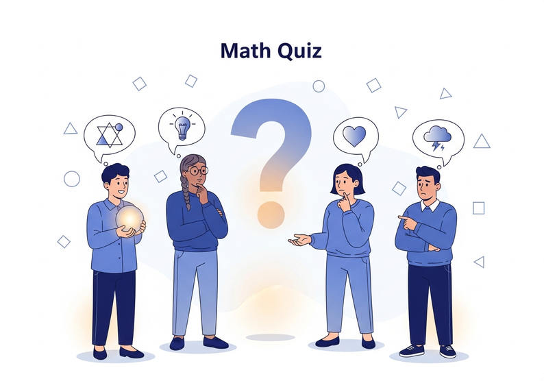 Test cuestionario de matemáticas