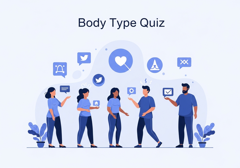 Test cuestionario sobre tipo de cuerpo