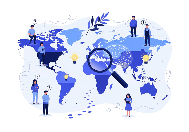 Test cuestionario de mapa de países hispanohablantes