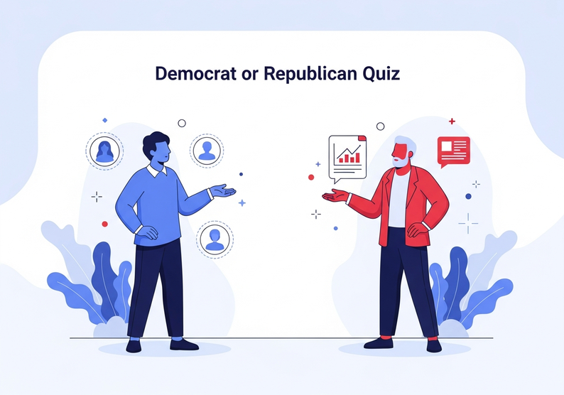 Test cuestionario: ¿Demócrata o republicano?