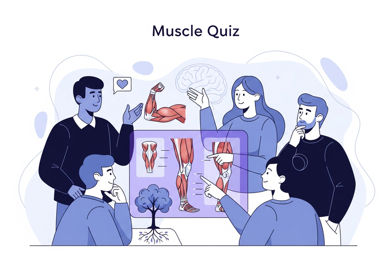 Test cuestionario sobre los músculos