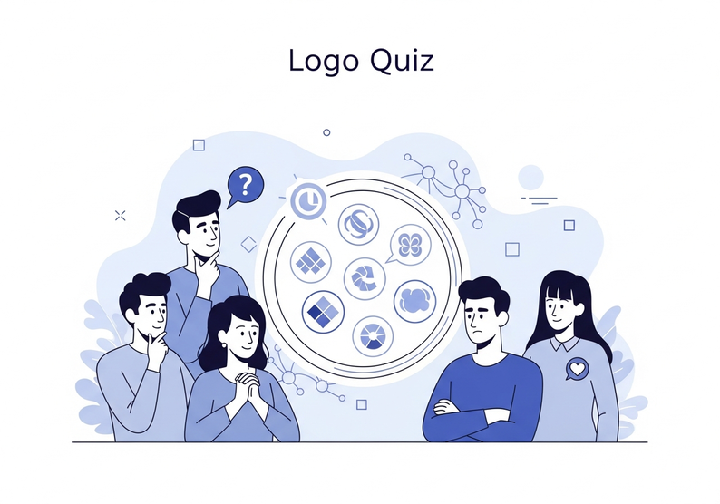 Test quiz de logotipos