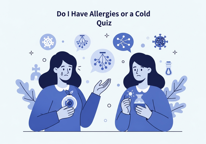 Test cuestionario: ¿Tengo alergias o un resfriado?