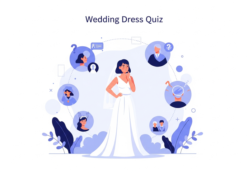 Test quiz sobre vestidos de novia