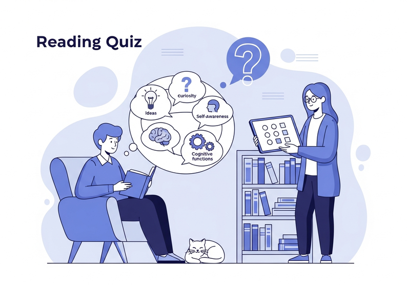 Test cuestionario de comprensión lectora