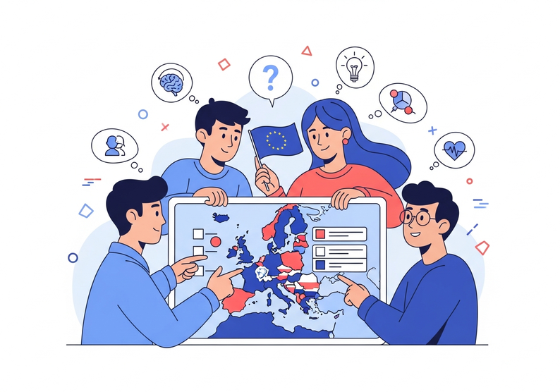 Test cuestionario sobre las banderas de Europa