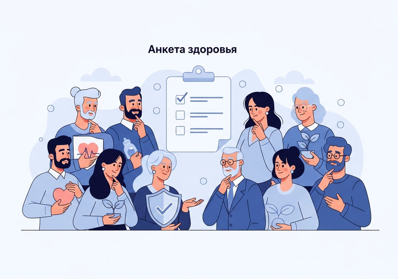 Test cuestionario de salud