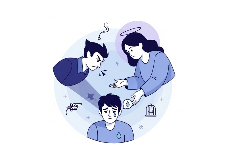 Test el triángulo dramático de Karpman