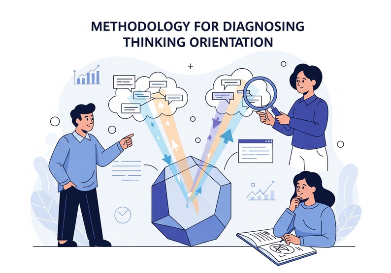 Test metodología para el diagnóstico de la orientación del pensamiento