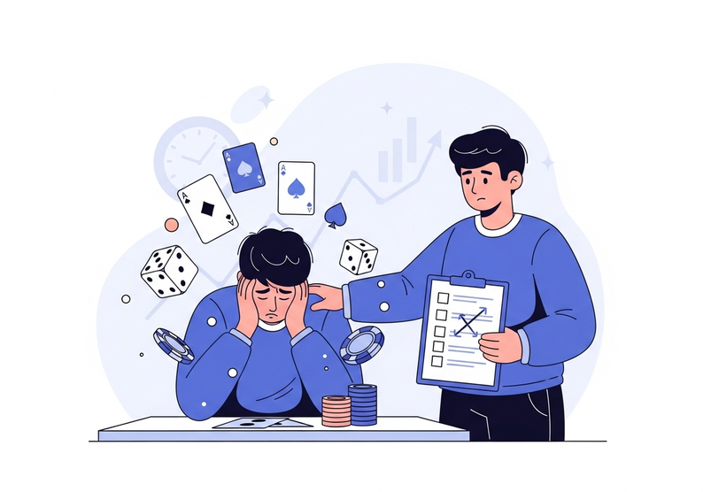 Test cuestionario sobre la dependencia al juego