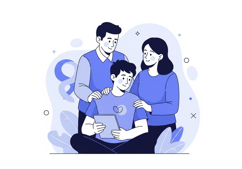 Test cuestionario sobre el apego a los padres para adolescentes mayores