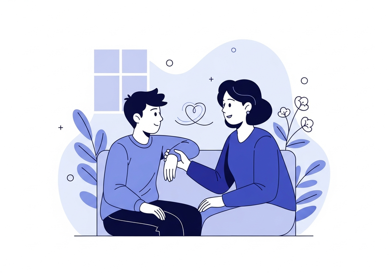 Test cuestionario sobre el apego a los padres para adolescentes mayores