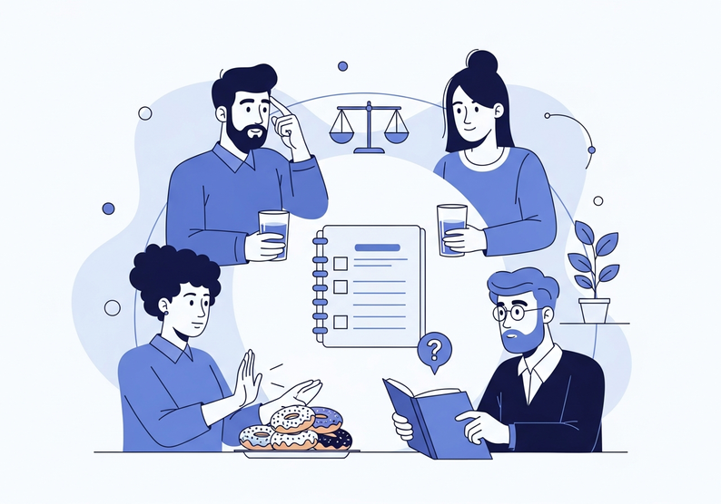 Test cuestionario de trastornos del comportamiento saludable