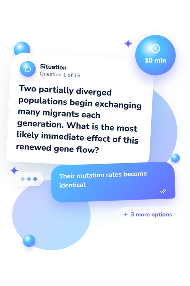20th Century Quiz: situation and reply bubbles