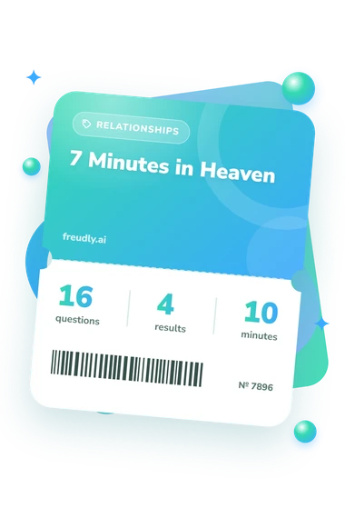 7 Minutes in Heaven: test ticket with numbers