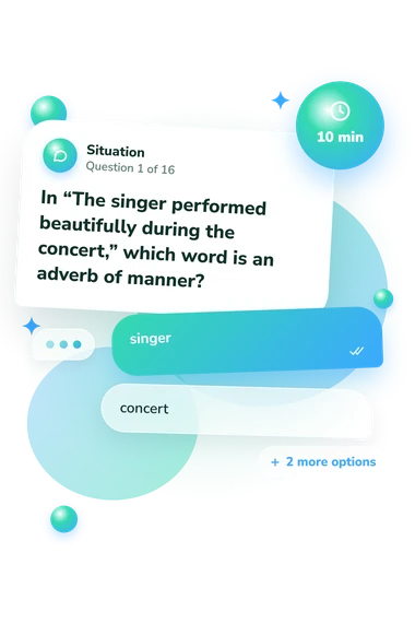 Adverb Quiz: what would you do Adverb Quiz: situation and reply bubbles