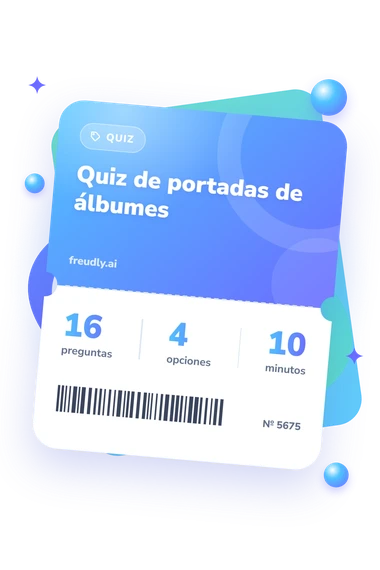 Quiz de portadas de álbumes: billete del test