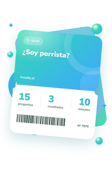 Test cuestionario: ¿Soy porrista?: billete del test