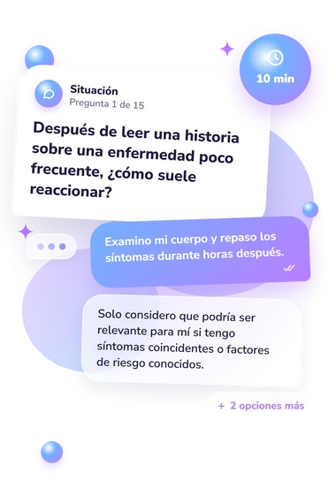 Test cuestionario: ¿Soy hipocondríaco?: qué harías tú Test cuestionario: ¿Soy hipocondríaco?: situación y respuestas