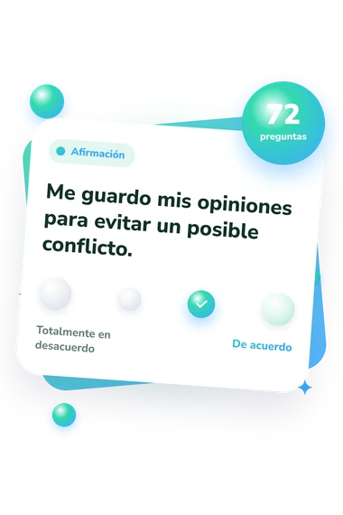 Test ¿Soy complaciente: del desacuerdo al acuerdo Test ¿Soy complaciente: escala de acuerdo