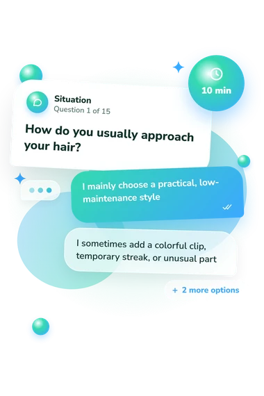 Am I a Scene: situation and reply bubbles