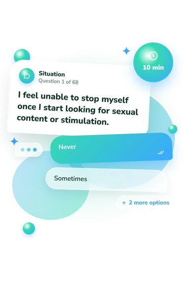 Am I Hypersexual Because: what would you do Am I Hypersexual Because: situation and reply bubbles