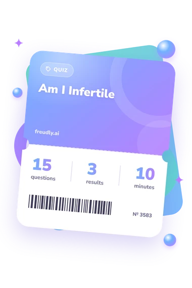 Am I Infertile Quiz: test ticket with numbers