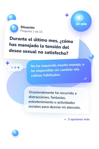 Test cuestionario: ¿Siento frustración sexual?: qué harías tú Test cuestionario: ¿Siento frustración sexual?: situación y respuestas