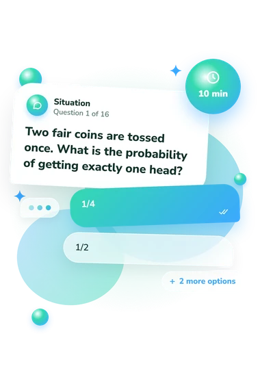 Am I Smart Quiz: situation and reply bubbles