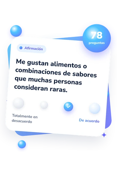 Test ¿Soy raro/a? Quiz: escala de acuerdo