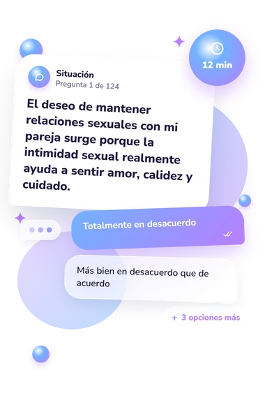 Test cuestionario AMORE: qué harías tú Test cuestionario AMORE: situación y respuestas