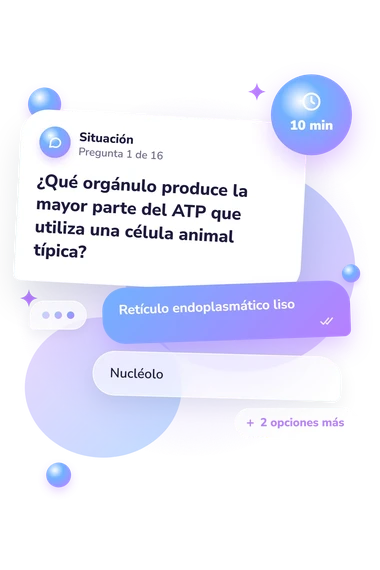 Test cuestionario sobre la célula: situación y respuestas