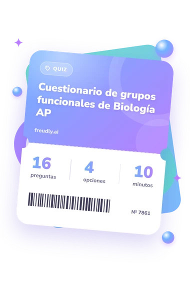 Test cuestionario de grupos: preguntas, opciones y minutos Test cuestionario de grupos funcionales: billete del test
