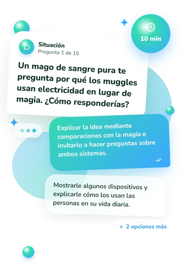 Test cuestionario: ¿Eres muggle: qué harías tú Test cuestionario: ¿Eres muggle: situación y respuestas