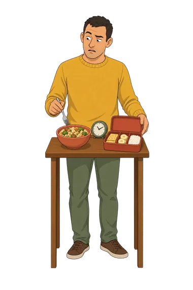 Test de ARFID para adultos: el plato mixto