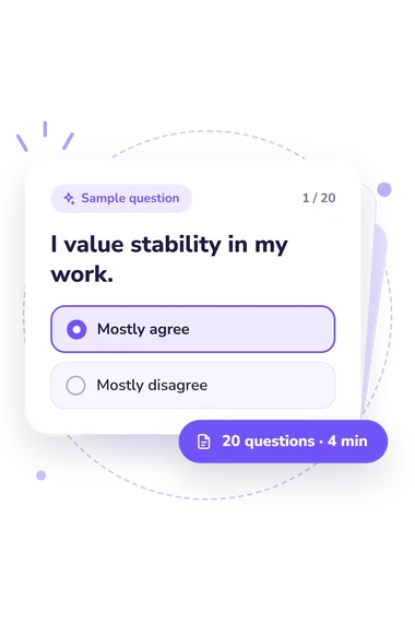 Assessment of Task-Oriented Rational Leadership: sample question card