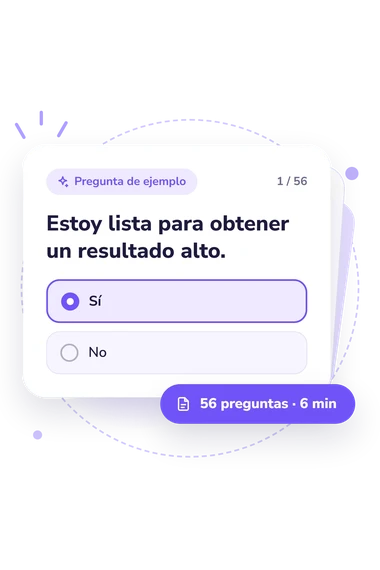 Test escala de actitud hacia: pregunta y respuestas Test escala de actitud hacia: tarjeta con pregunta
