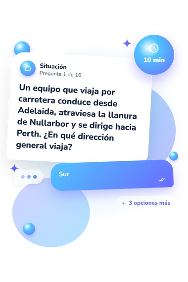 Test concurso de preguntas: situación y respuestas