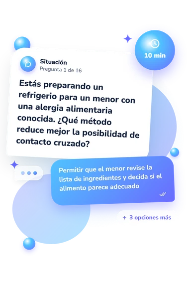 Test cuestionario sobre cuidado infantil: situación y respuestas