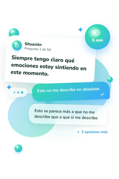 Test cuestionario de control: situación y respuestas