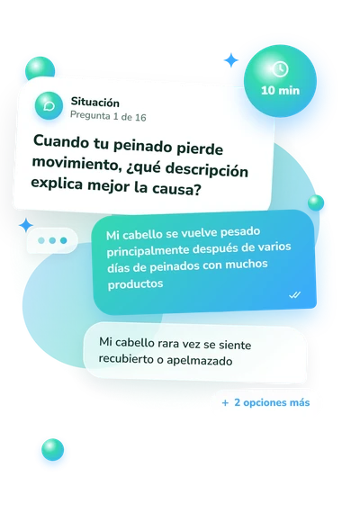 Test cuestionario: el mejor champú: situación y respuestas