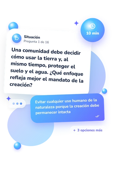 Test cuestionario sobre la cosmovisión: situación y respuestas