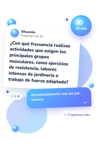 Test cuestionario sobre edad biológica: situación y respuestas