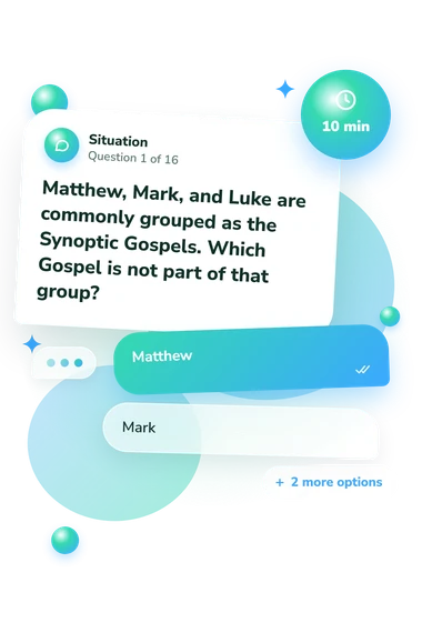 Books of the Bible: situation and reply bubbles