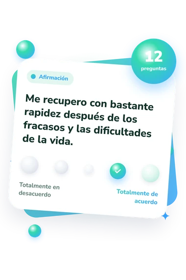 Test escala breve: del desacuerdo al acuerdo Test escala breve de resiliencia: escala de acuerdo