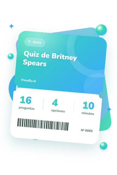 Quiz de Britney Spears: billete del test