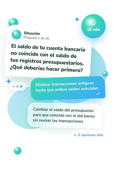Test cuestionario sobre presupuestos: situación y respuestas