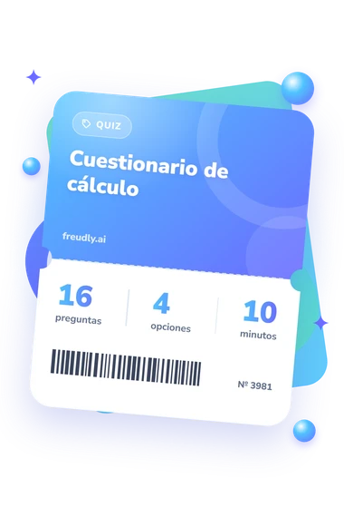 Test cuestionario de cálculo: billete del test