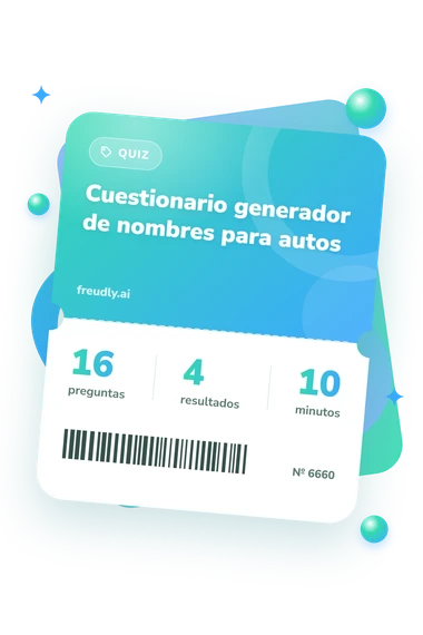 Test cuestionario generador: preguntas, resultados y minutos Test cuestionario generador de nombres: billete del test