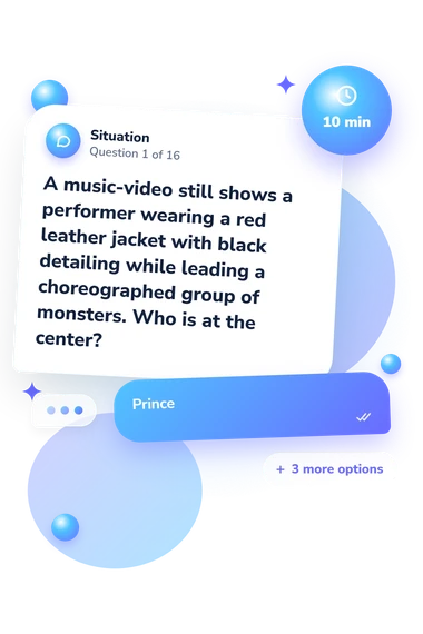 Celebrity Face Quiz: what would you do Celebrity Face Quiz: situation and reply bubbles